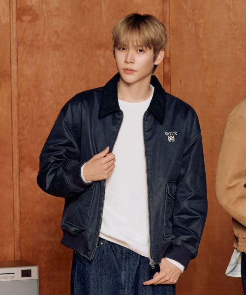 Maron A-2 Blouson Jacket Black