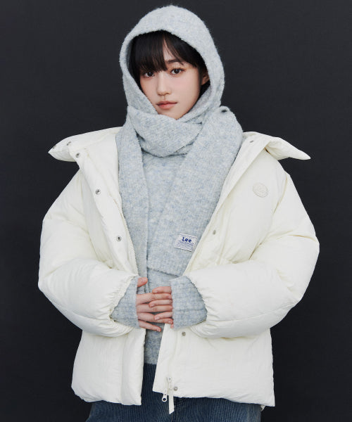 Our mixed muffler Baraklava Light Blue