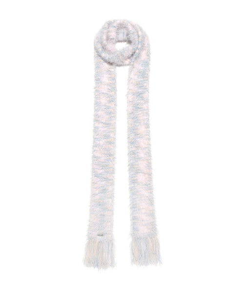 Hairy Mini muffler beige