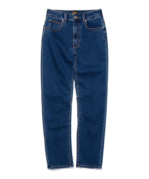 Women's Standard Fit Napping Denim Pants Indigo Dark