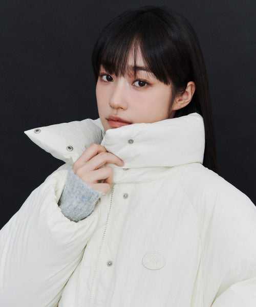 Woman Raglan Half Down Butter