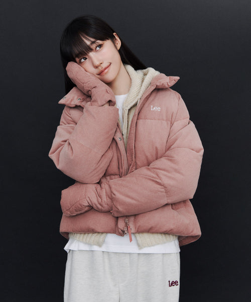 Woman Raglan Short Down Pink