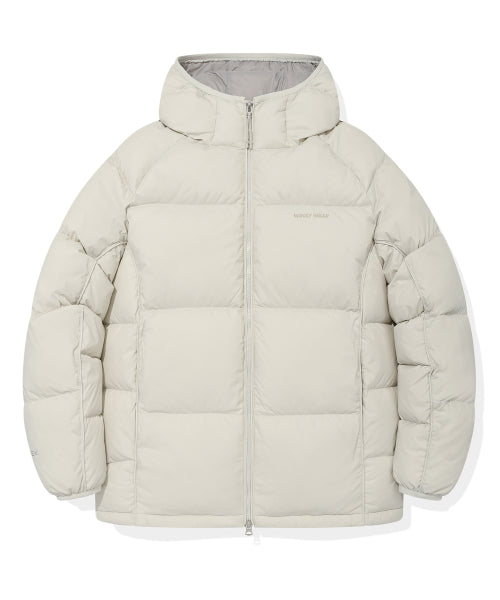 Pertex Lipstop Hooded Down Jumper Cream