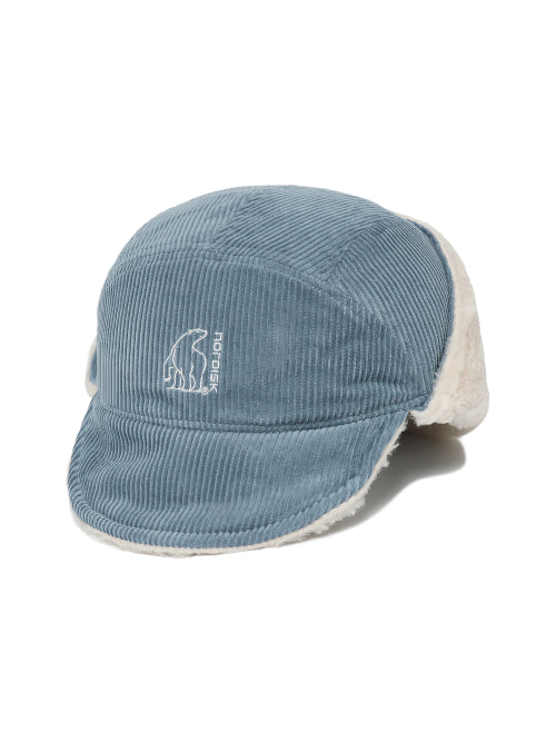 [Signature] Corduroy Cute Blue Cap