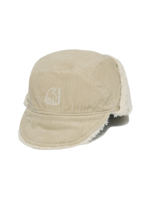 [Signature] Corduroy Cute Cap. Beige