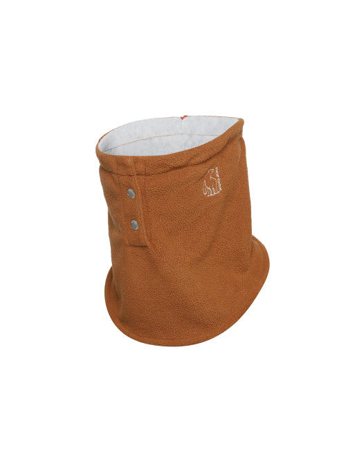 reversible fleece neck warmer_Burnt Orange