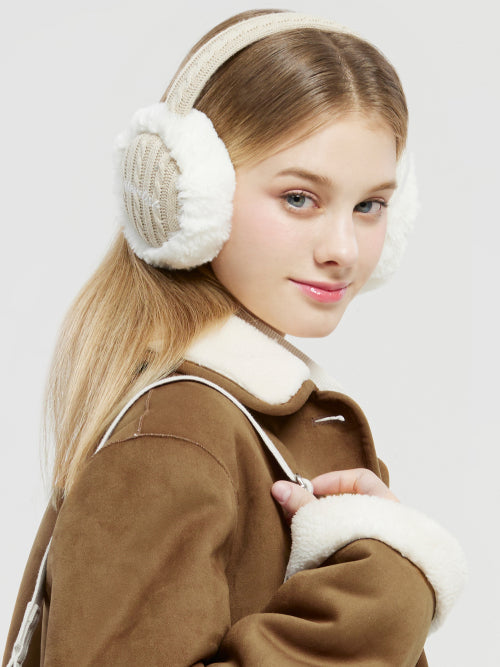 Hairband ear warmer_Beige