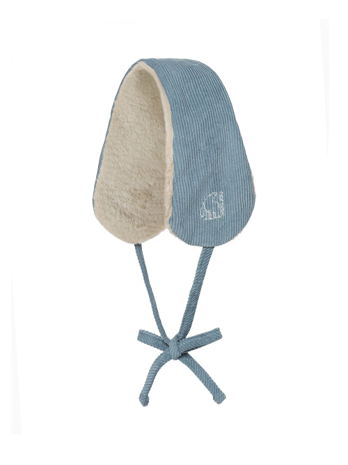 Corduroy Earmuff_Sky Blue