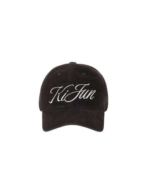 Corduroy Logo Cap Dark Brown