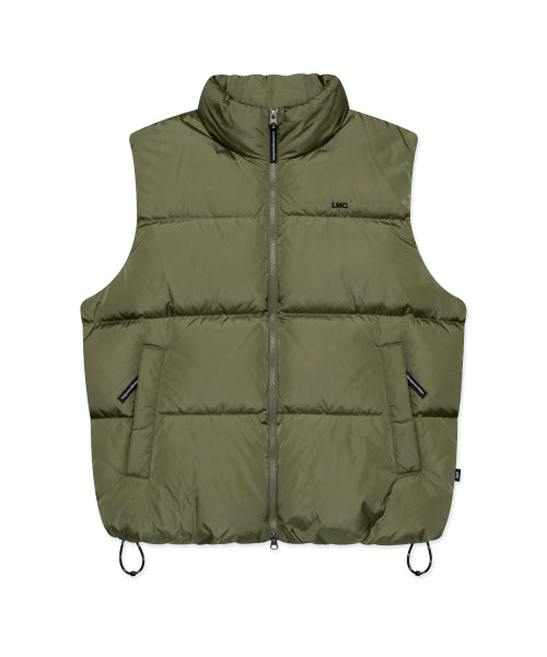 OG PUFFER DUCK DOWN VEST olive