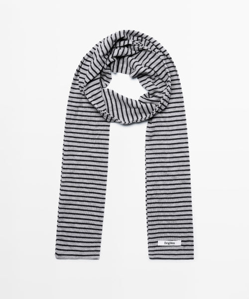 Mini Stripe Gray Scarf