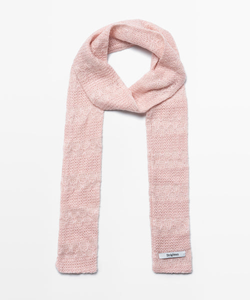 Mini Lace Pink Scarf
