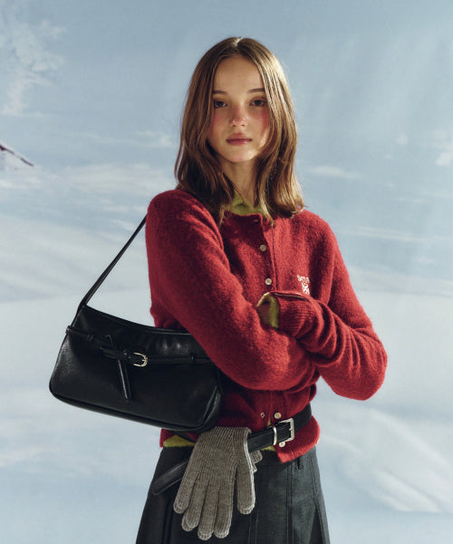 Belt Mini Shoulder Bag Black