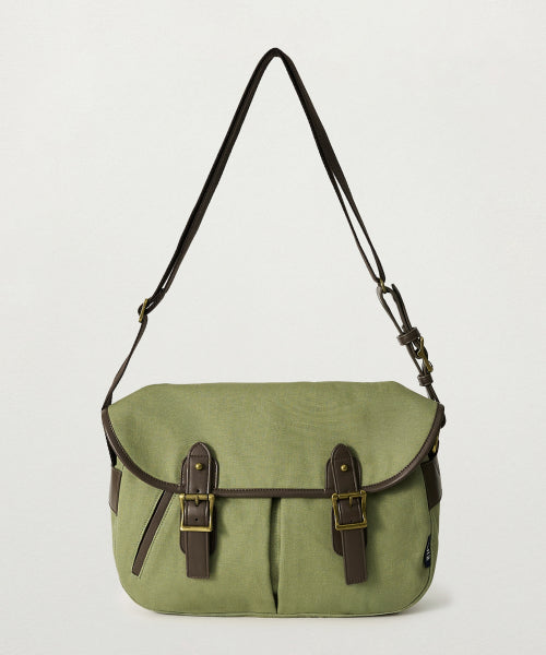 Classic Canvas Shoulder Bag Khaki