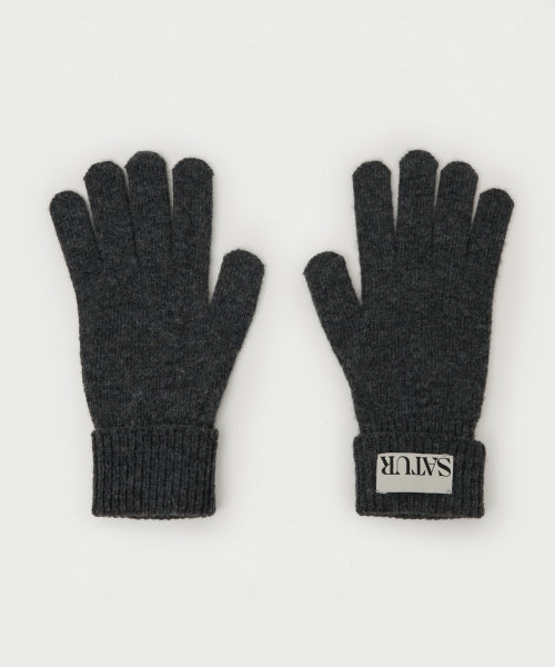 Verona Knit Gloves Charcoal