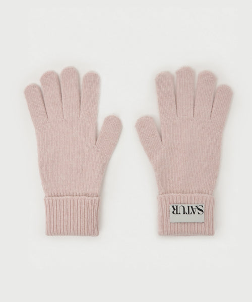 Verona Knit Gloves Light Pink