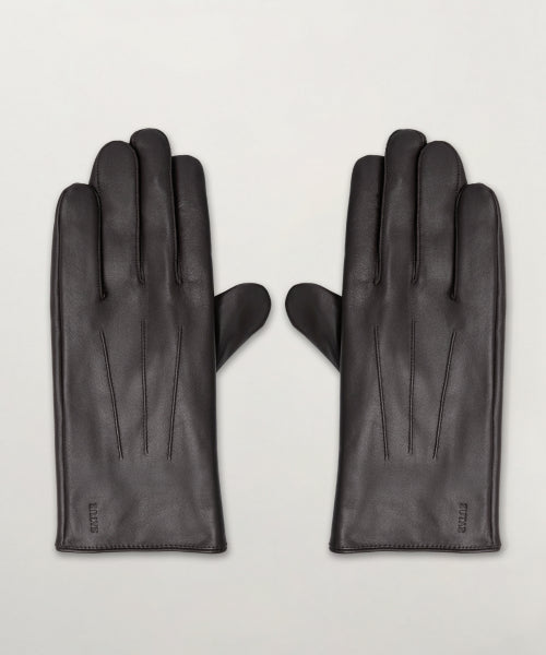 Classic Leather Gloves Brown