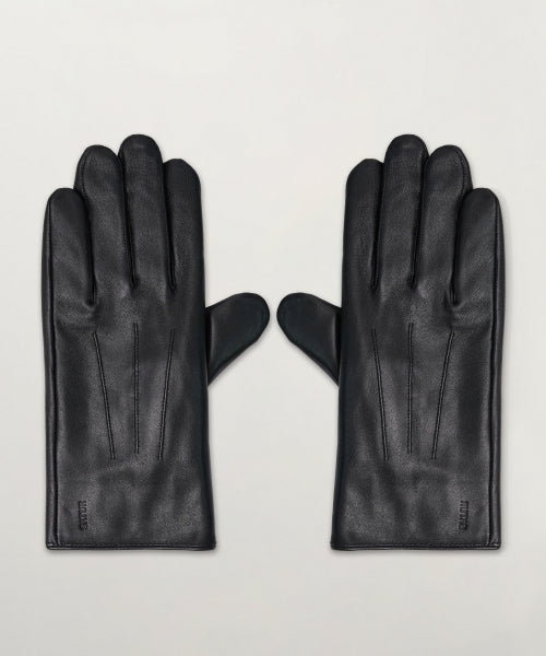 Classic Leather Gloves Black
