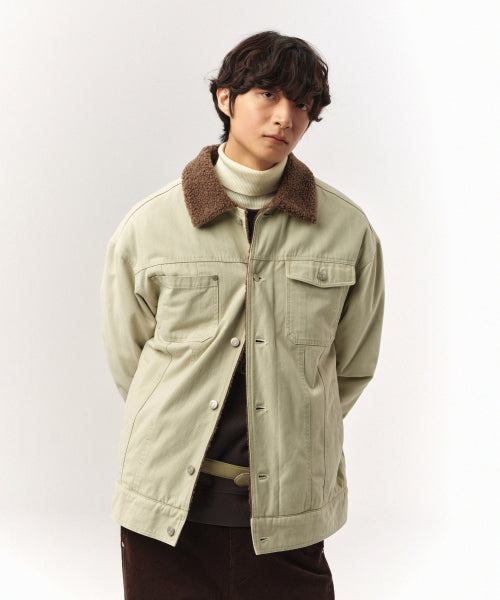 Maron Trucker Jacket Cream