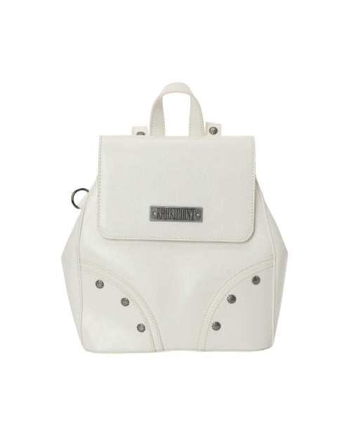 Stud Backpack (ivory)