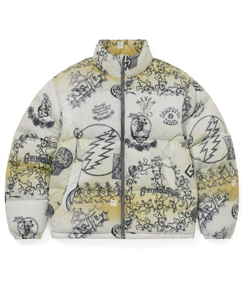 GD Puffer Down Jacket Iconography