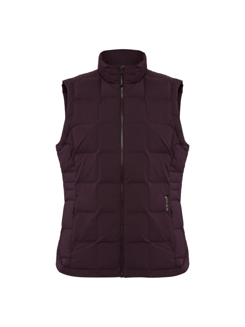 BASIC (Basic) Women's Tube Down Vest_Plum