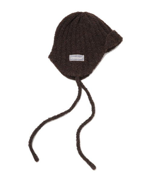 WOMAN CLOVER HEART BOUCLE TROOPER HAT