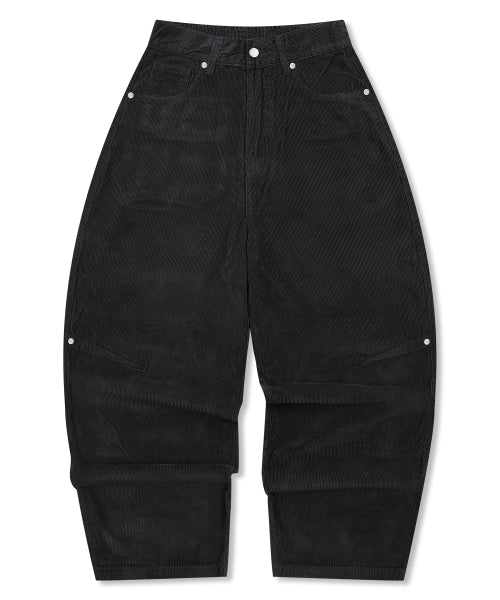 XP311 Flap Balloon Corduroy Pants (BLACK)