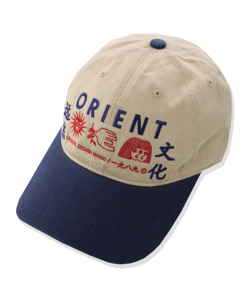 Orient Cap (Beige/Navy)