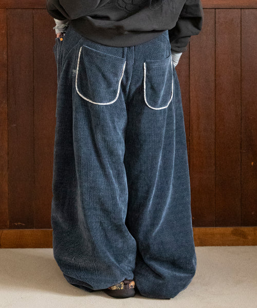 WXP061 Corocorochenille Padded Balloon Pants (CHARCOAL)