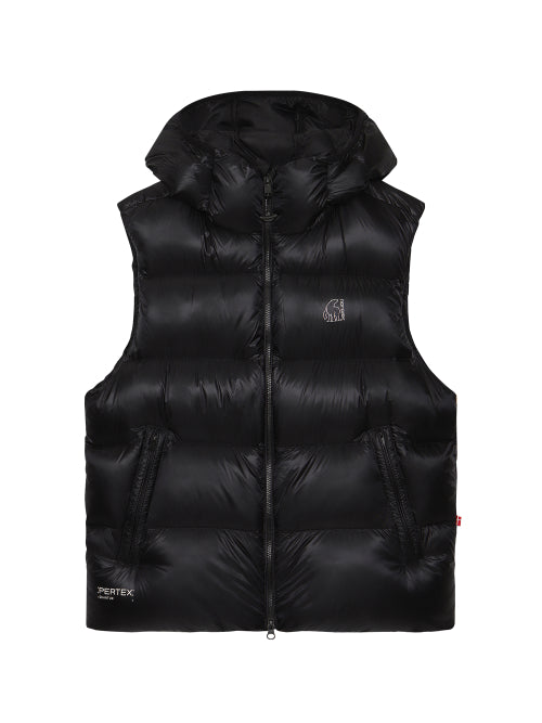Hyperlight Crystal Goose Down Hoodie Best - M_Black