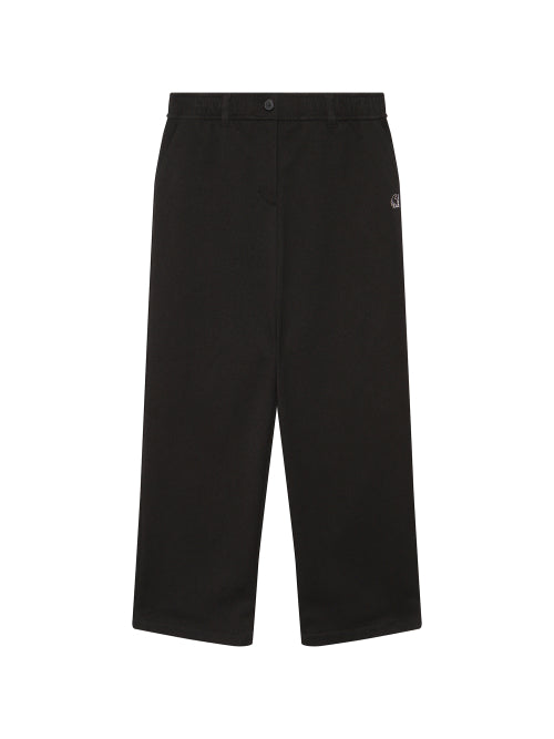 Fleece Napping Pants (Relax Fit) - W_Black