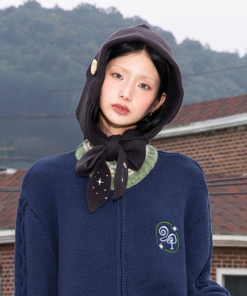 WXAC024 Yakimo Knit Baraklava (CHARCOAL)