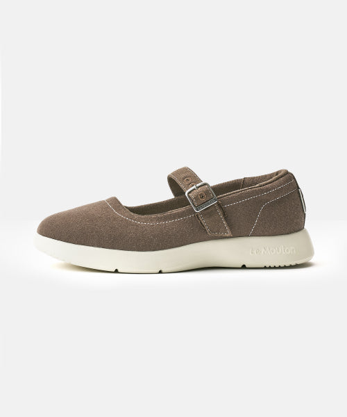 Let's go with Merino Wool Merijane Sneakers Brown
