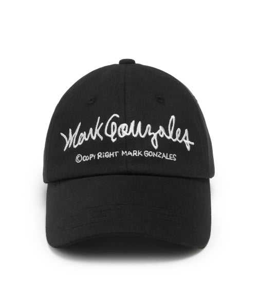 Sign Logo Lettering Ball Cap - BLACK