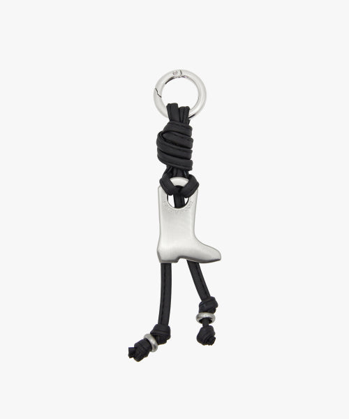 Boots Charm Key Ring - Black
