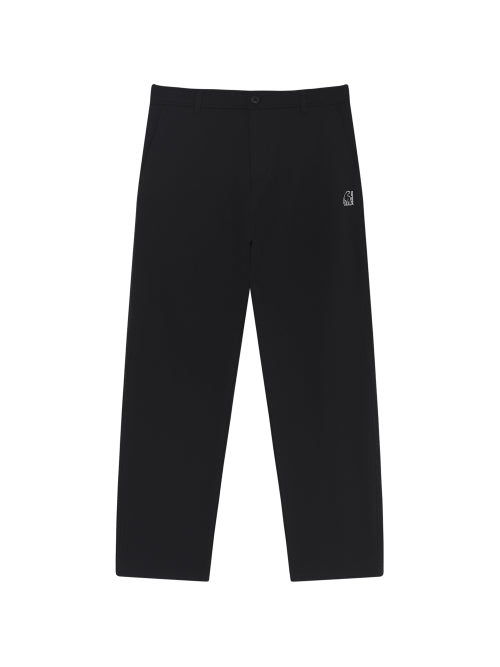 Meirick napping straight pants (regular fit) - M_Black