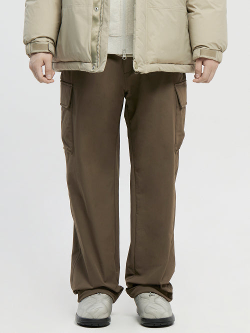 Meirick napping cargo string pants (relax fit) - M_OLIVE KHAKI