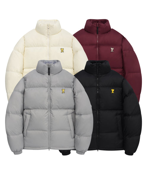 Solid Down Puffin Short Puffer (4 colors)