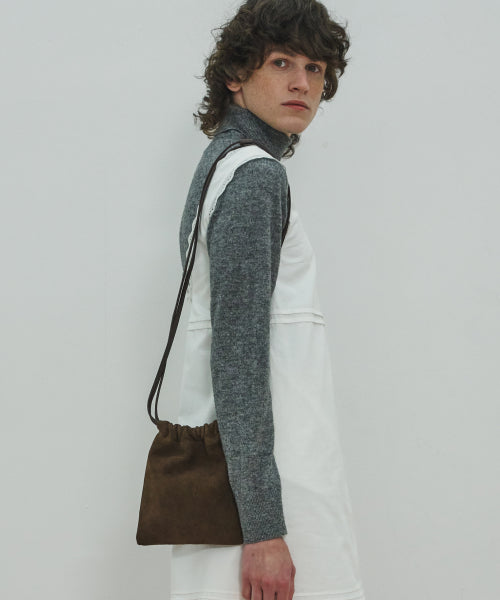 Suede Lucky Bag / Brown