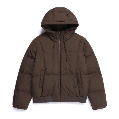 N254WDW040 여성 블루종 덕다운 점퍼 BROWN
