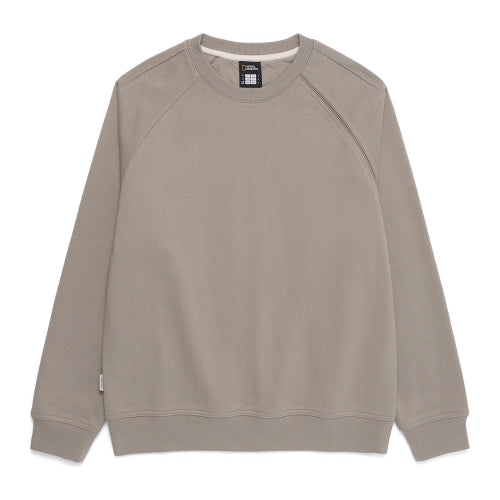 N254USW010 라글란 헤비쭈리 맨투맨 OAK BEIGE