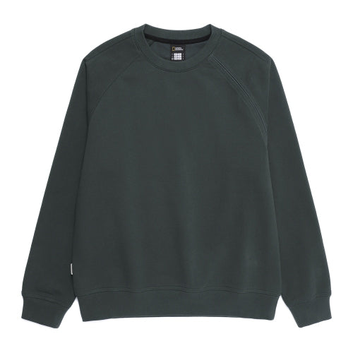 N254USW010 라글란 헤비쭈리 맨투맨 WOOD GREY