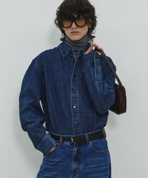Classic Denim shirt / Dark indigo