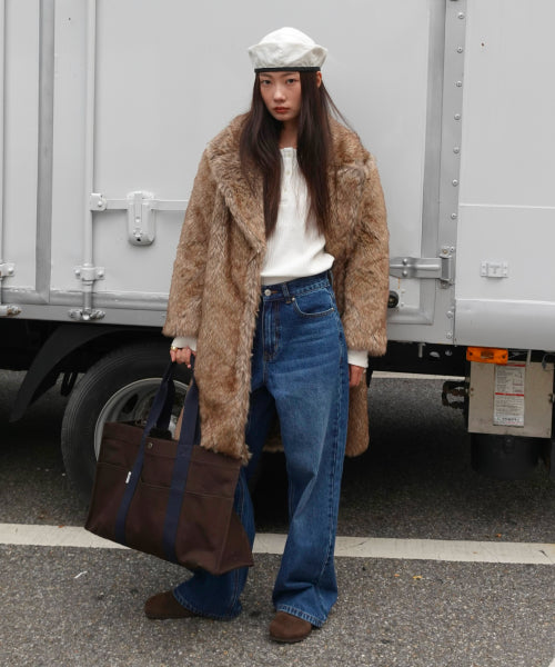 MJ Carrie Fur Coat / Brown