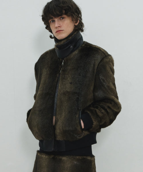 UNISEX, Mink Fur Blouson Jacket / Brown