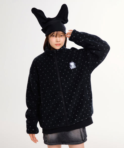 [Ganadi] Angel and Devil Dumble Fleece (BLACK)_SPFZF4VU02