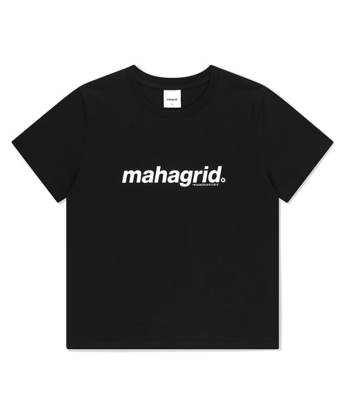 W BASIC LOGO TEE BLACK(MG2GSFT545A)
