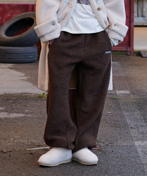 Teddy Wool Pants (Brown)