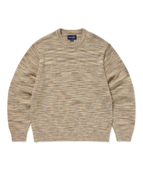 Static Knit Sweater Beige